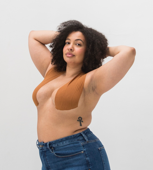 AISO bryst tape i cino 5cm. til dig med en bh skål fra a-d. Den perfekt alternative Bh løsning