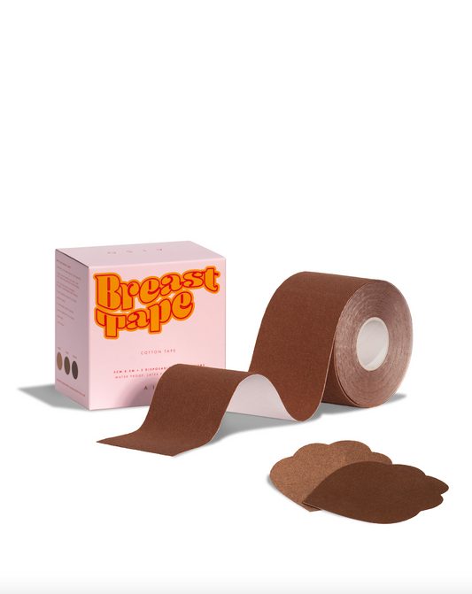 AISO Brysttape, cholo 5cm. Perfekte alternative bh løsning til dig med en a-d skål.